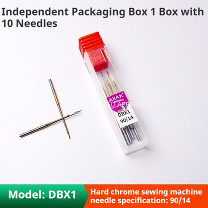 1689★  Sewing machine accessories New AXAK needle DBx1 flat car needle DCx1 edge locking machine needle Hard chrome high speed and durability★