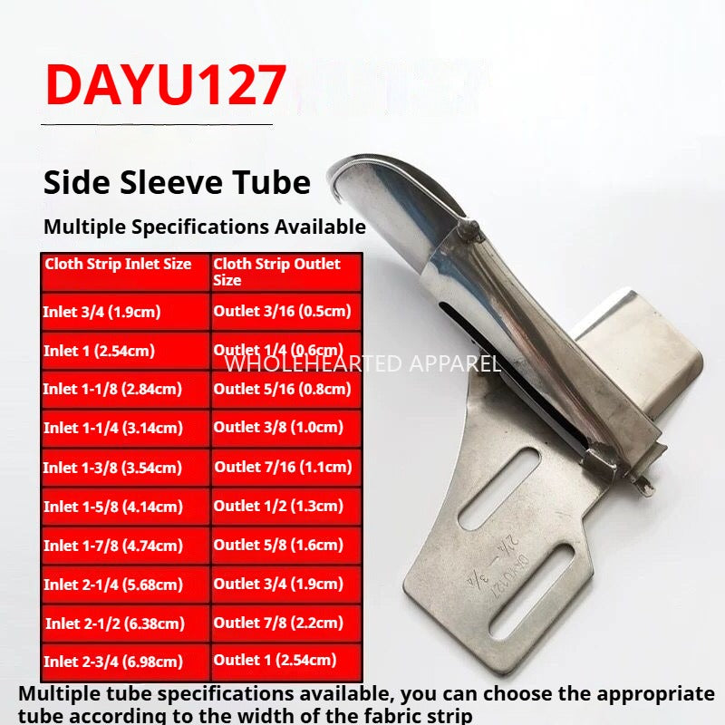 1119★ Daewoo DAYU127 manchon latéral, tube de poignet, bande droite plate pour voiture, tube de traction de fil droit, bande d'ourlet à motif droit, branlette d'avion★