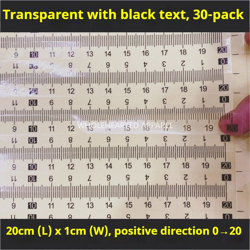 1603★ [Autoadhesivo transparente] Escala autoadhesiva transparente autoadhesiva pegajosa impermeable escala media subescala pegatina envío gratis se puede personalizar pegatina de PVC★
