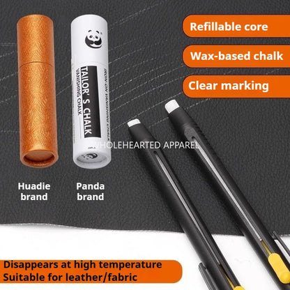 1645★  High temperature invisible pull line pen Leather scribing pen Invisible scribing chalk pull line Crayon Sewing machine Line drawing auxiliary tool