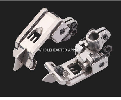 1588★ Ma Yinjian Jack, machine à coudre interlock à trois aiguilles et cinq fils, pied presseur 5.6, accessoires pour machine à coudre industrielle, pied presseur de coupe central★