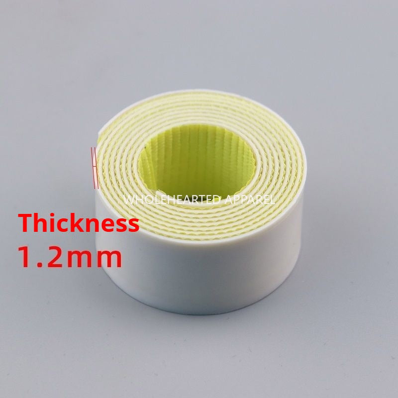 1238★ Placa base de plástico de teflón con pegamento adhesivo para prensatelas, accesorios para máquina de coser de cuero★