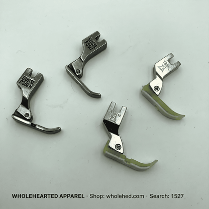 1527★ All-Steel Single-Side Zipper Presser Foot for Flatbed Sewing Machines, P36N Right-Side / P36LN Left-Side
