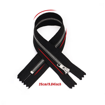 3076  Zipper Metal Zipper No. 3 Platinum Closed Tail Not Tail Automatic Head Clothing Luggage Doll Available