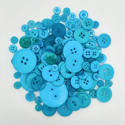 3028  New creative DIY color resin buckle children handmade button painting material package button flower decorative small buckle