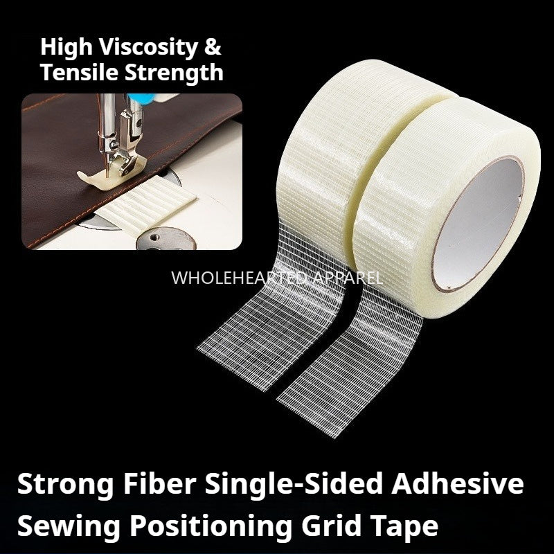1883★ Sewing Machine Positioning Fiber Tape, Fabric Template Guide Tape and Cloth Base Adhesive Tape for Sewing Accessories★