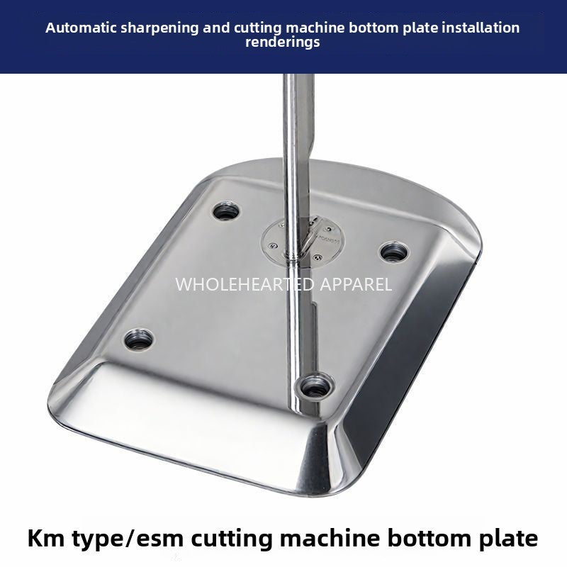 1628★  ESM/KM automatic sharpening and cutting machine baseplate with roller, electric scissors straight knife cutting machine high-quality chassis base