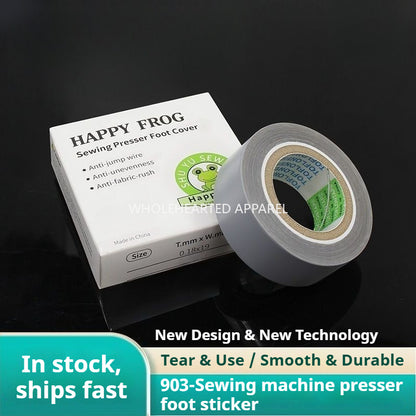 1786★ Nuevo prensatelas de teflón universal 903 para máquina de coser con superficie autoadhesiva resistente al desgaste★