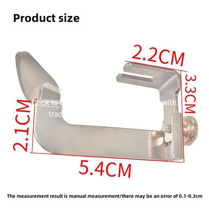 1453★  New computer flat car non-ironing, folding edge pressing foot, upper turtle back, lower folding edge non-ironing, fixed regulation, stop adjustable regulation