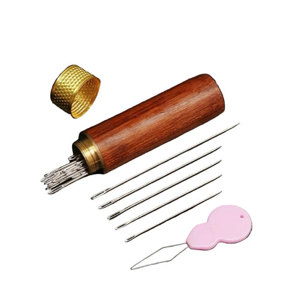 1917★ Traditional Hand Sewing Needles, Steel Needles for Clothing and Quilting, Large-Eye and Fine Sizes.