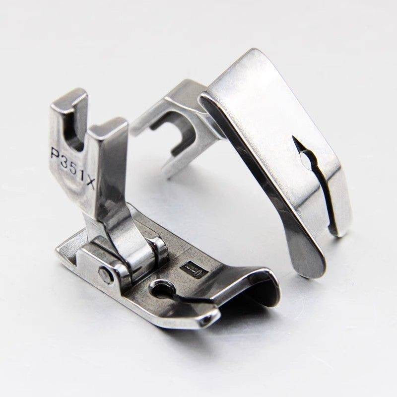 1033★  Flat car P351X right gear foot press car press bright and dark line thick material foot press sewing machine accessories universal