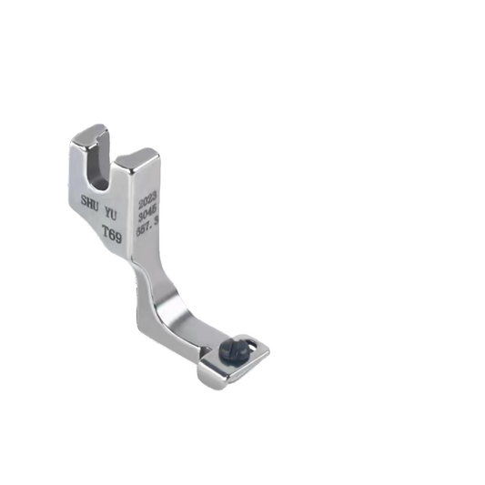 1069★  Model number T69 (adjustable) Invisible zipper presser foot with notch Multifunctional zipper presser foot Computer flat car Industrial flat seam