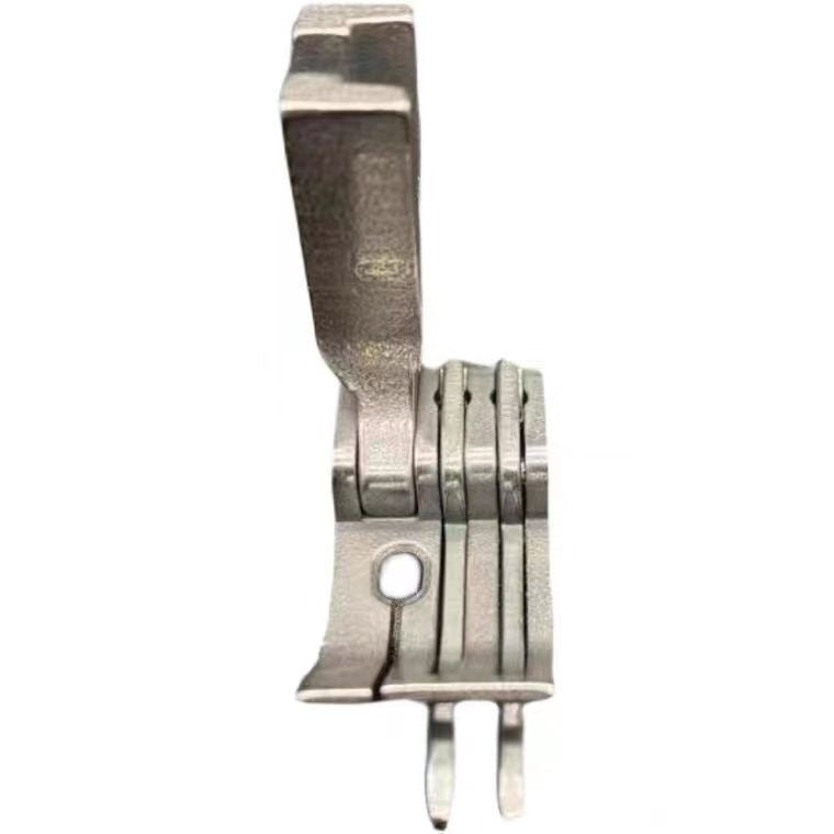 1050★  Flat car with knife presser foot All-steel double three-knife presser foot Jeans back bag tangential presser foot Unilateral double knife stop presser foot