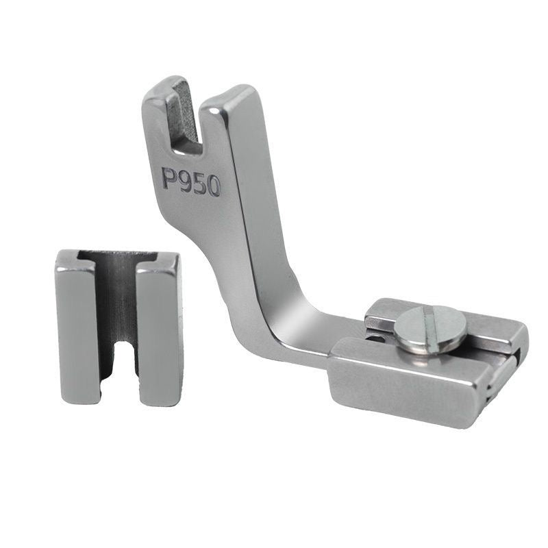 1126★  Industrial sewing machine computer flat car folding presser foot P950 pumping wrinkle presser foot wrinkling, shrinking, wrinkling all steel