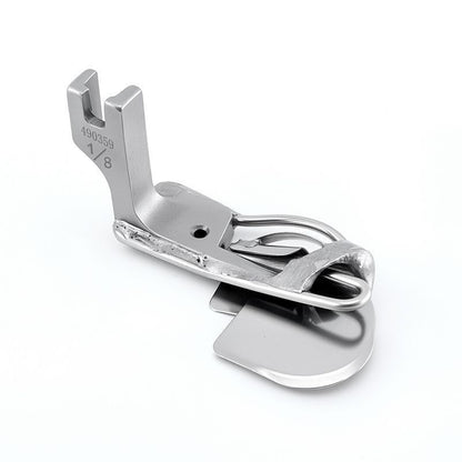 1285★  Flat car through the joint crimping foot, can it be too thick material, thin material bone position crimping device, over the seam head seam is not kaboo