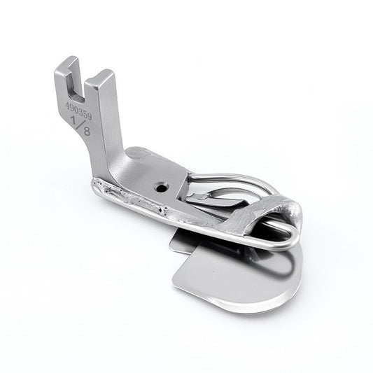 1285★  Flat car through the joint crimping foot, can it be too thick material, thin material bone position crimping device, over the seam head seam is not kaboo