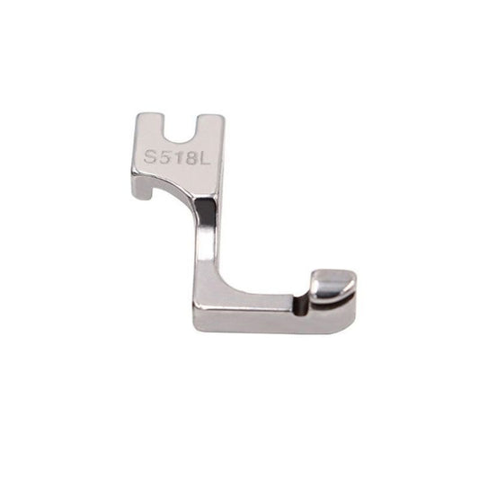 1328★  Invisible zipper all-steel presser foot S518L computer flat car unilateral invisible zipper presser foot upper zipper presser foot
