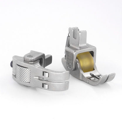 1227★  Boutique high-quality computer flat car three-wheel roller presser foot leather cotton-padded clothes curtain thick material presser foot multi-functional presser foot
