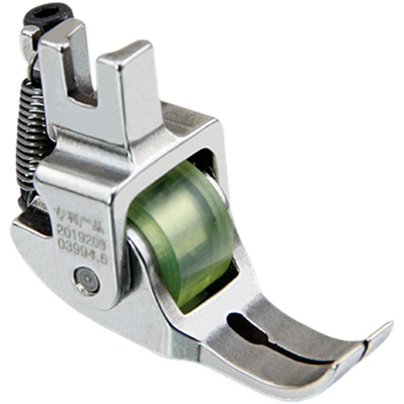 1142★  New eighth-generation roller presser foot flat car thin and thick material multi-functional adjustable down jacket curtain leather roller presser foot