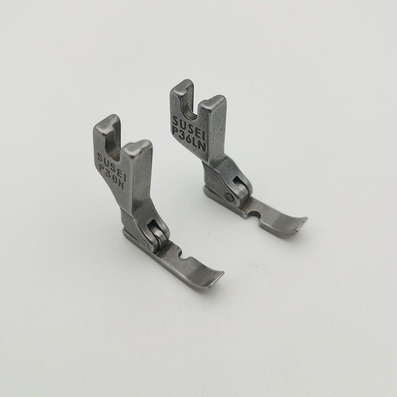 1527★  Flat car unilateral presser foot P36N right unilateral P36LN left unilateral, all-steel flat car, unilateral zipper presser foot