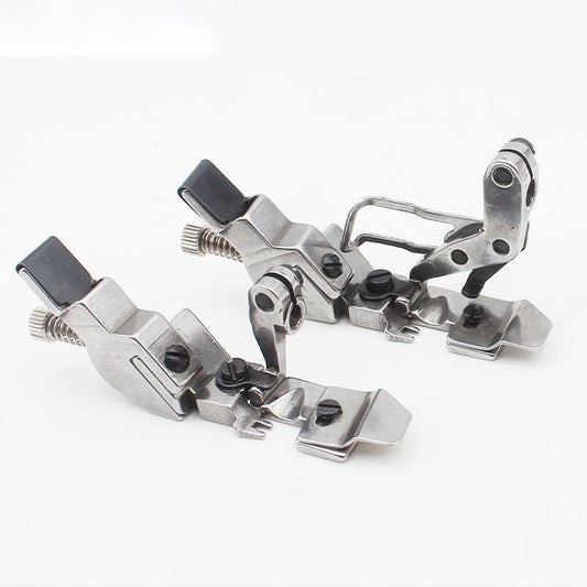 1102★  New 747/700 four-wire rubber band wide presser foot EX four-wire edging machine adjustable rubber band elastic band presser foot
