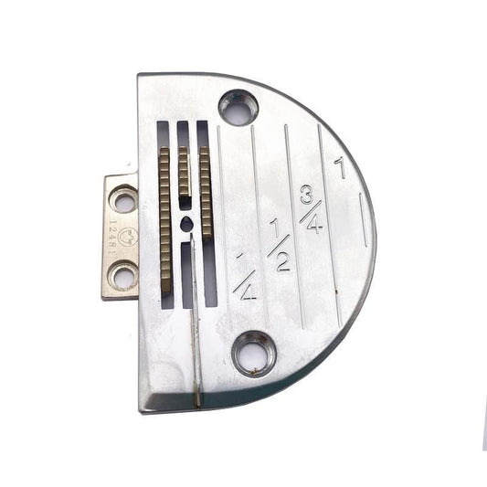 1112★  Computer flat car square German needle plate golden pigeon tooth set thin material needle plate thick material conventional tooth sewing machine accessories