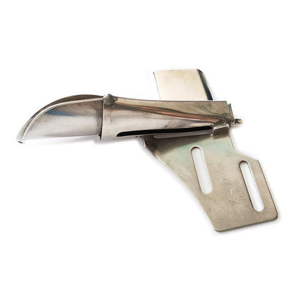 1438★  Daewoo 127 141 Placket Small ironing side sleeve four fold double hemming tube, flat car straight straight wire pulling tube