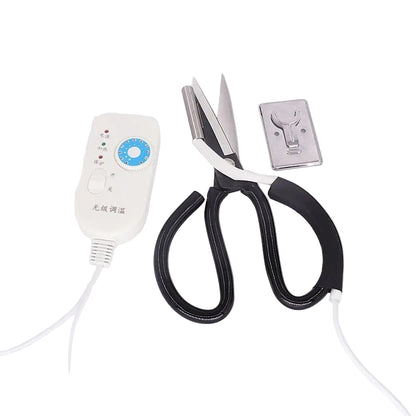 1220★ Electric Hot Scissors with Switch for Label Edge Trimming and Webbing Cutting Heating Tube Type.