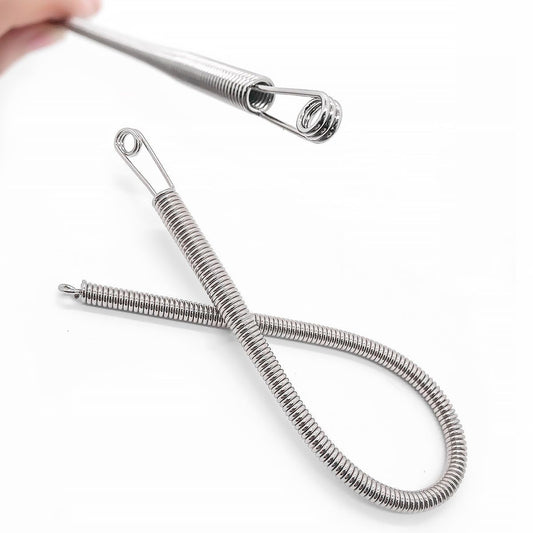 1090★  New bending rope threading tool Multifunctional spring eye piercer Clothes rubber band wearing elastic aid