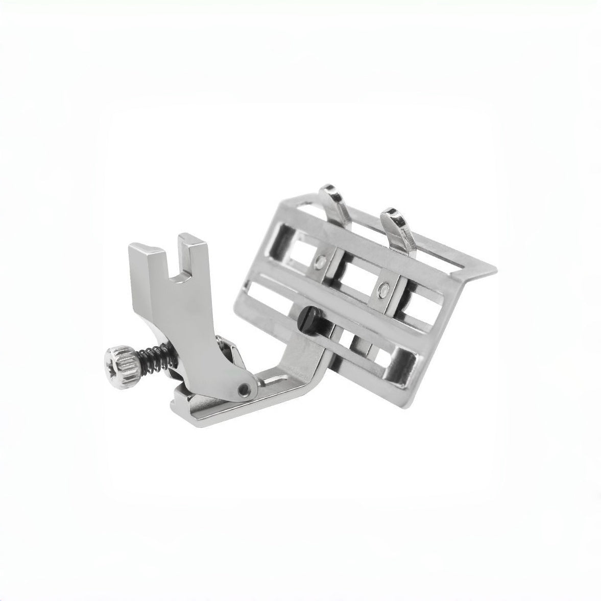 1769★ 3-in-1 Adjustable Wide Tape Binding Presser Foot for Pleating, Gathering, Lace, Webbing and Neckline Binding.