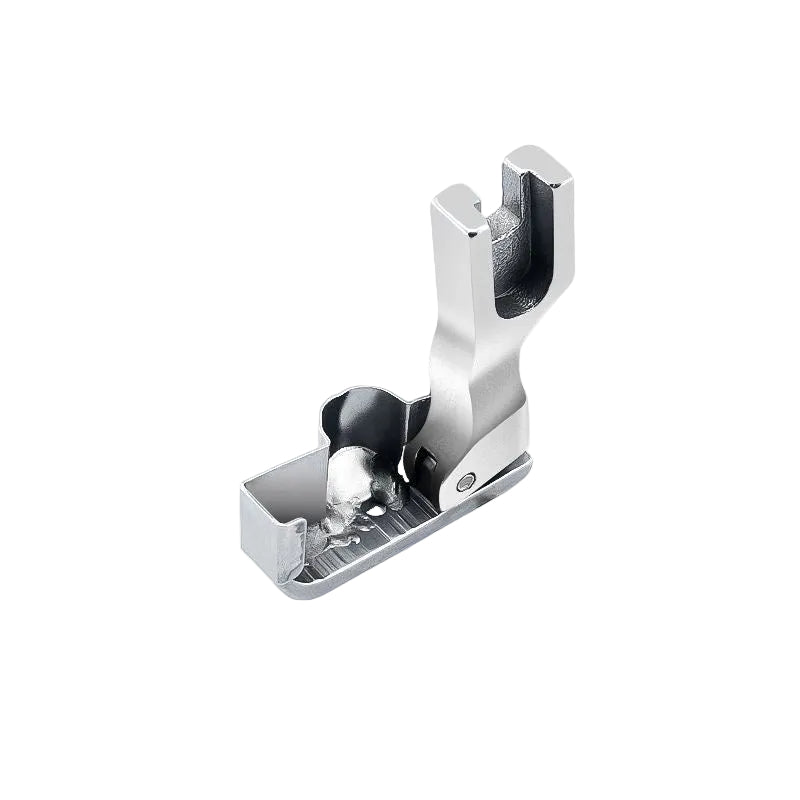 1745★ All-Steel Presser Foot for Sewing Fur Collars, Left Single-Side with Raised Edge Guide, Sewing Machine Accessory★