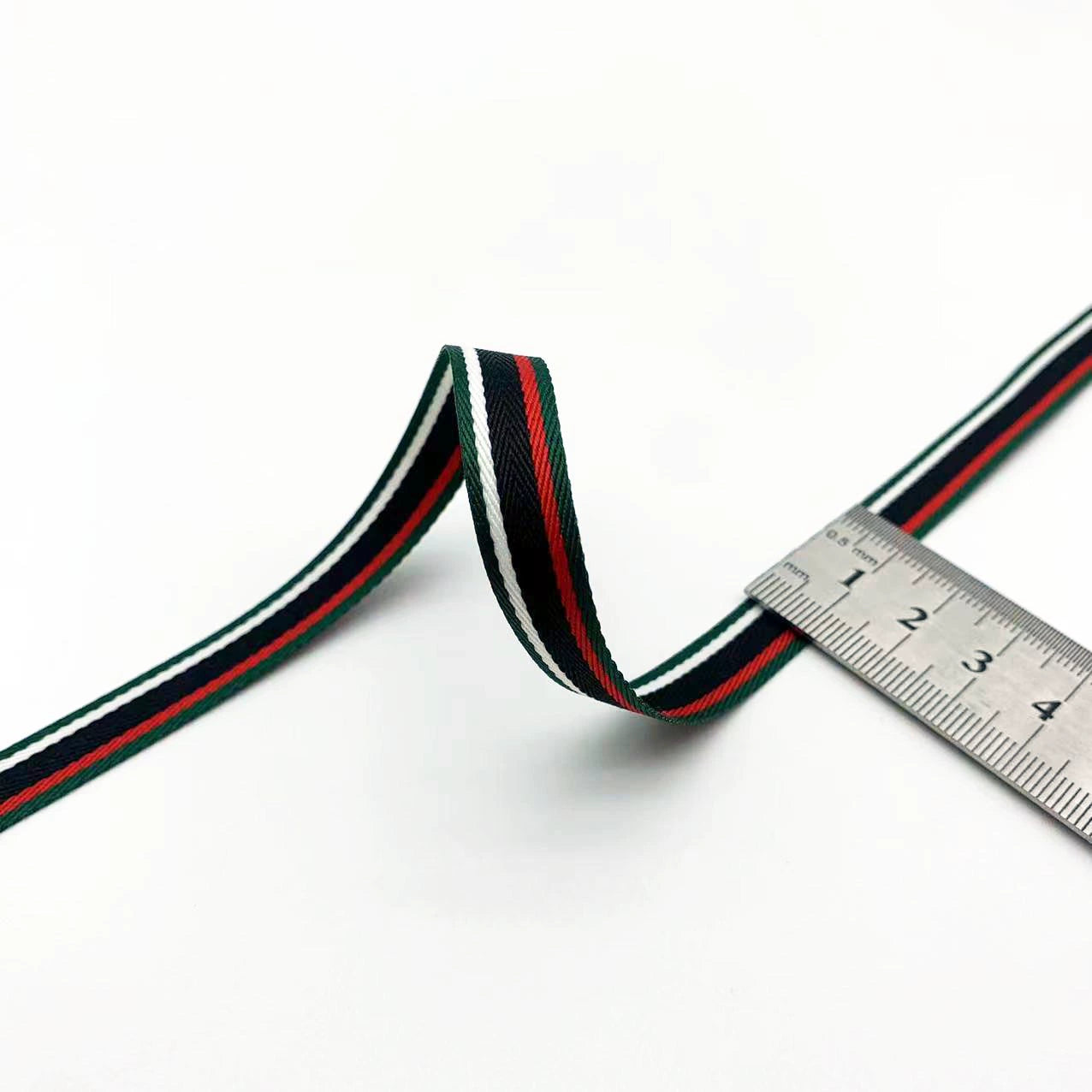 3885 Spot 1cm Accesorios de cintas de rayas, tiras para dobladillos, tiras para ribetes de pantalones, tiras laterales para ropa, textiles para el hogar, zapatos y sombreros Cintas DIY