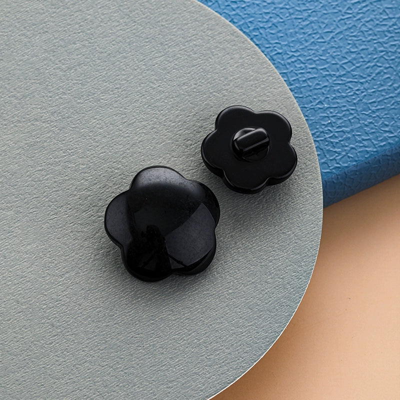 3356★  Coat button trench coat jacket suit trousers buttons casual clothes men's and women's versatile round black white buttons