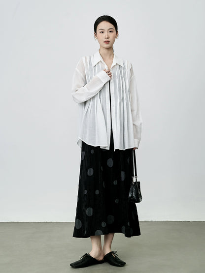 Vestido sin mangas estilo Hepburn negro de CAREMIND, vestido de lunares nuevo de verano para niños 