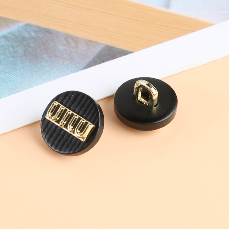 3363★  Metal shirt shirt decorative buttons clothes cardigan jacket buttons high-end round personalized cuff buttons accessories