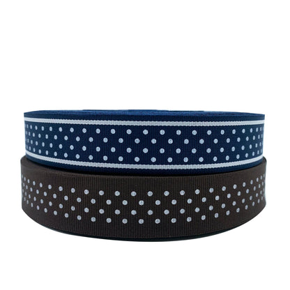 3872 Tira de costura con estampado de lunares de 3 cm para pantalones, borde lateral, accesorios para ropa, textiles para el hogar