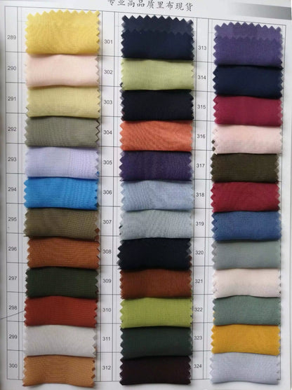 3895 8004 100D Gasa Falda Forro de Falda Tela Primavera, Verano y Otoño Tela