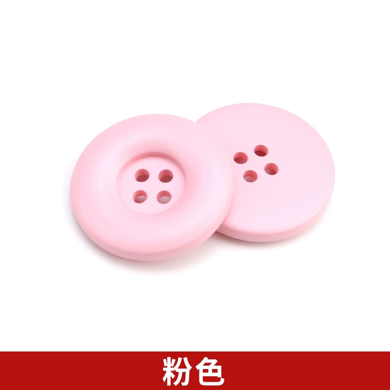 3312★  High-end exquisite resin buttons fashion woolen coat coat trench coat four-eye buttons clothes west decorative buttons