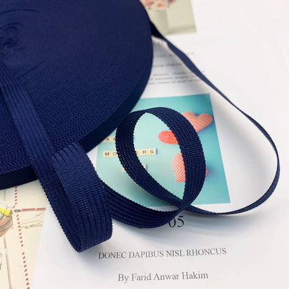 3883  Spot 30 colors 1cm non-elastic horse strap color back collar pressure strip webbing neckline strap side strip clothing accessories