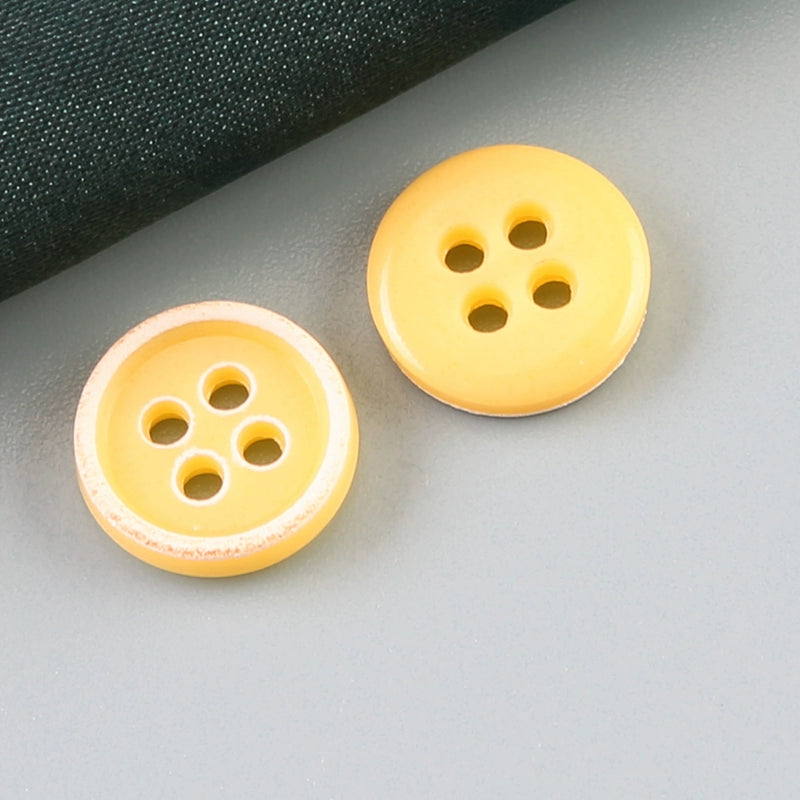 3308★  Shirt, cardigan, small buttons, children's clothes buttons, round four-eye button accessories, men's and women's small fragrant and versatile decoration