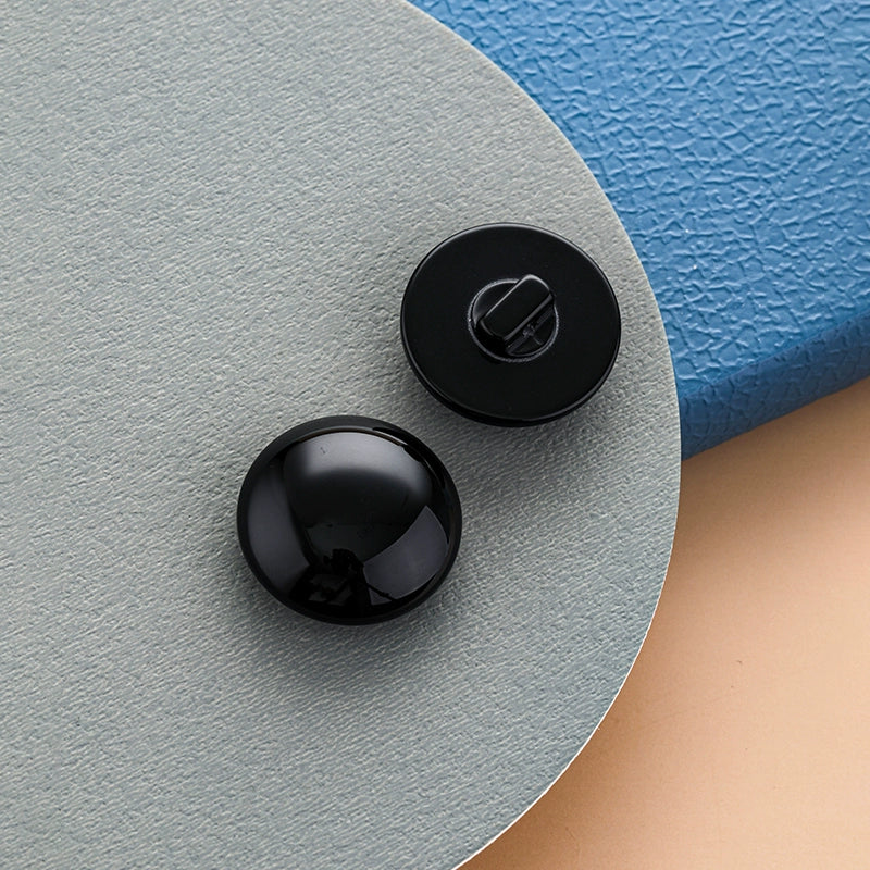 3356★  Coat button trench coat jacket suit trousers buttons casual clothes men's and women's versatile round black white buttons