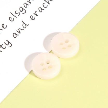 3332★  Four-eye round clothes decorative buttons men's and women's shirts cardigan shirt jacket top cuff buttons fashion buttons