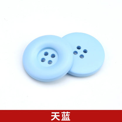 3312★  High-end exquisite resin buttons fashion woolen coat coat trench coat four-eye buttons clothes west decorative buttons