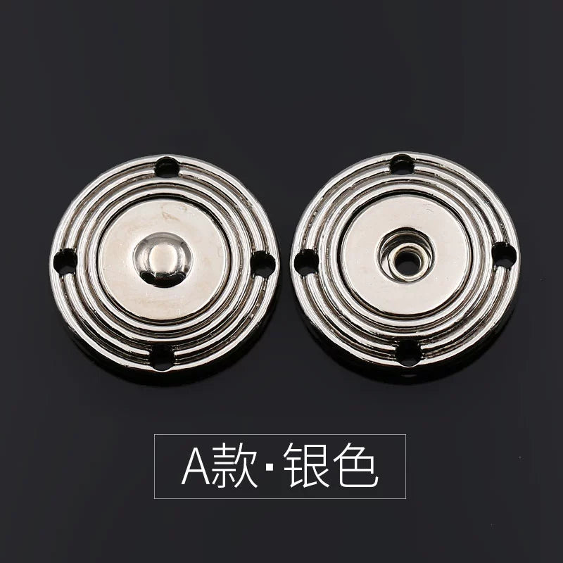 3476★ Abrigo con botón oculto y botón a presión redondo para mujer, gabardina con botones de lana de visón y cachemira, botones de lana para niño y madre