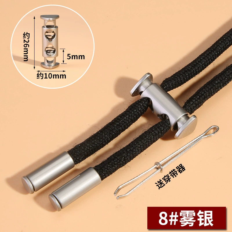 3540★ Cinturón de pantalones casuales gratis, cuerda, pantalones deportivos, hebilla de ajuste, hebilla de resorte fija, campana, pantalones, accesorios, artefacto