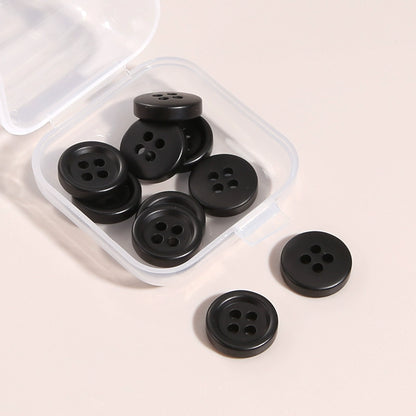 3371★  Four-eye round clothes decorative buttons jacket shirt cardigan shirt buttons high-end fashion top button accessories