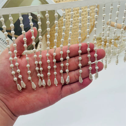 3730 11CM de largo, cuentas para uñas de industria pesada, accesorios de encaje, ropa, decoración de encaje, cuentas para uñas, encaje hecho a mano, cuentas colgantes de encaje