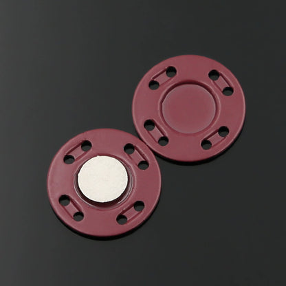 3472★ Botón magnético para cortina, botón a presión, bolsa de tela, antiluz, versátil, redondo, ropa, botón oculto invisible, hebilla para niños y madres