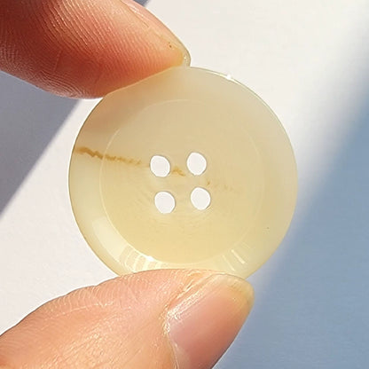 3299★ Boutons de costume à quatre œillets beige kaki clair, boutons de manteau en résine, boutons de manteau de vêtements