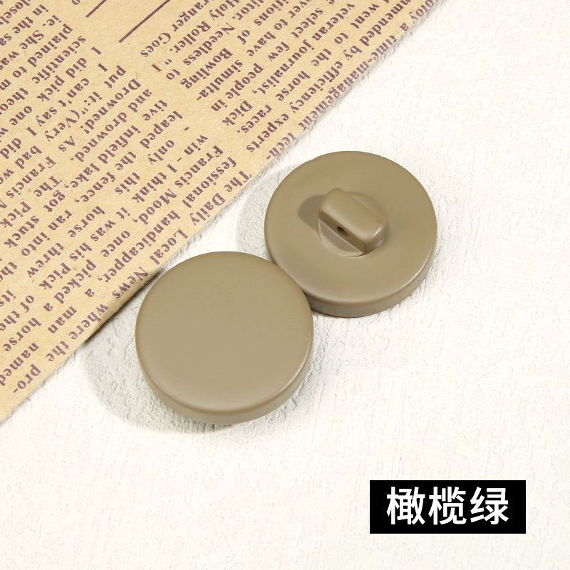 3288★  Round resin sweater jacket decorative button woolen clothes exquisite button trench coat fashionable button accessories